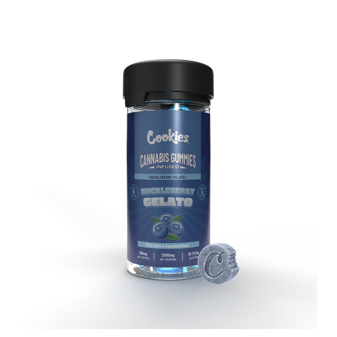 Cookies - THCA/Delta 9 Special Blend Infused Gummy Huckleberry Gelato