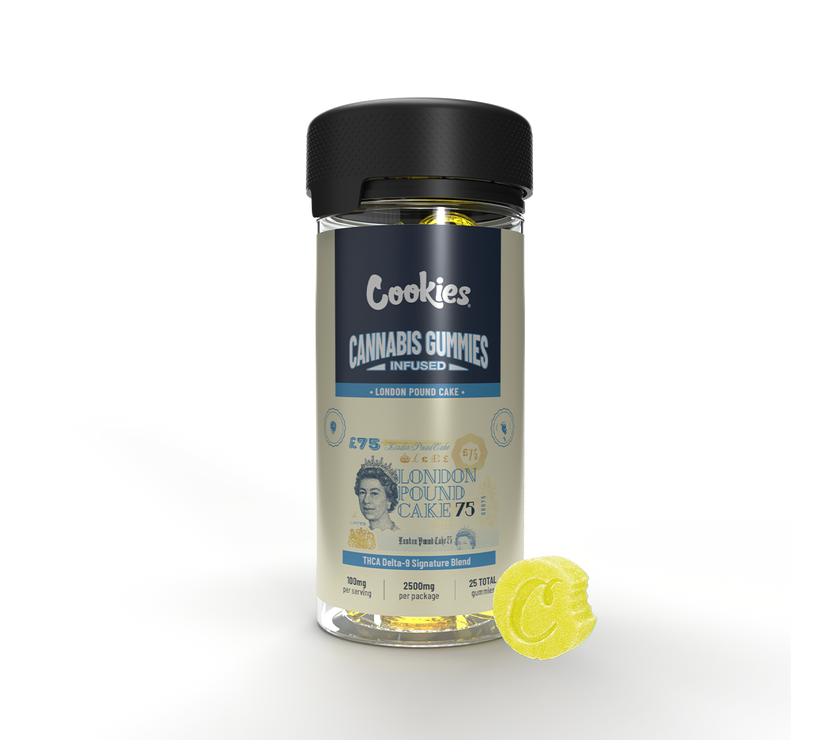 Cookies - THCA Delta 9 Special Blend Infused Gummy London Pound Cake