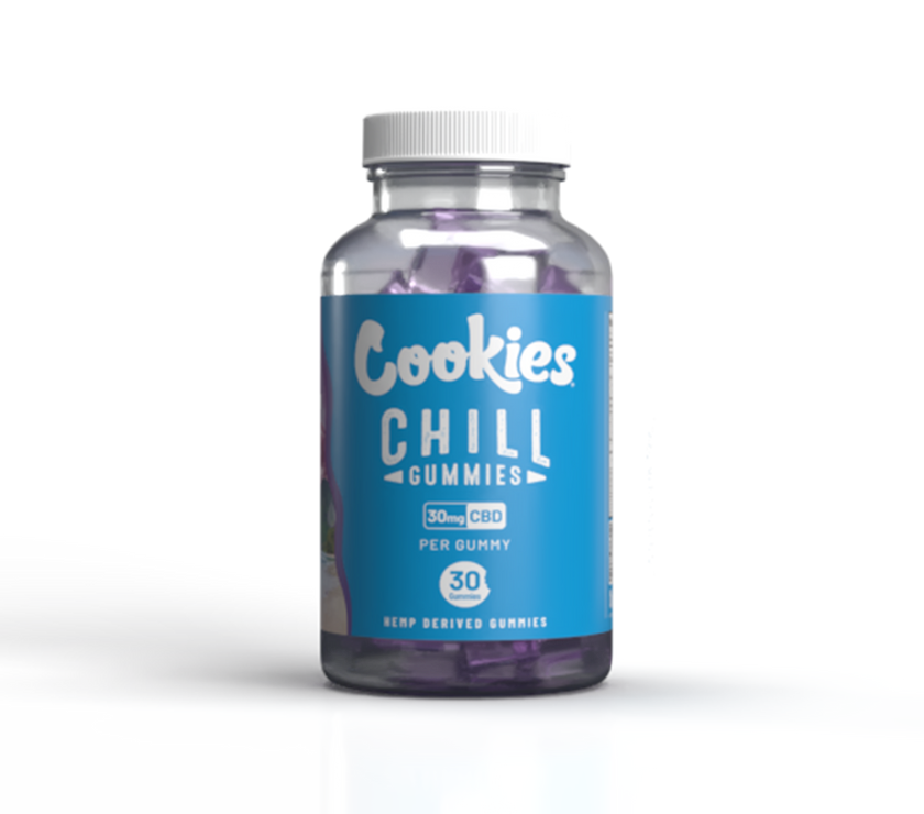 Cookies - CBD Gummy C-Shape 30mg - Hawaiian Rain 30ct Jar