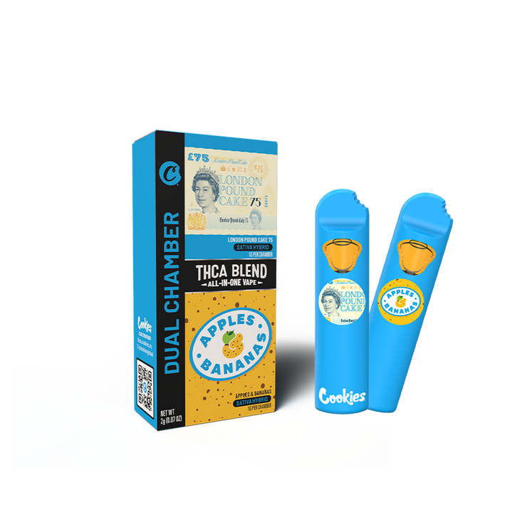 Cookies Dual Chamber Disposable Cookies Dual Chamber Disposable