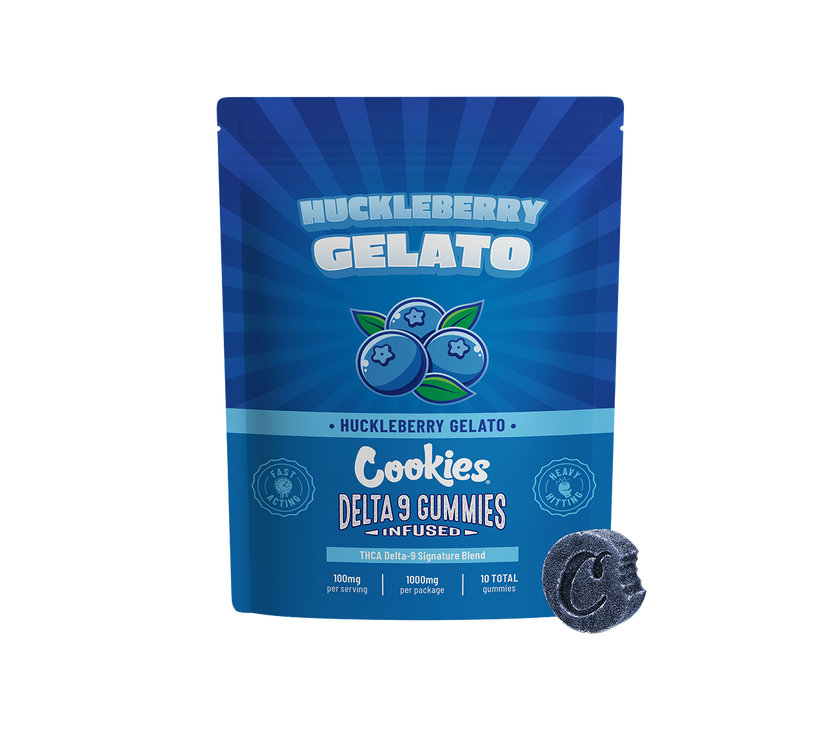 Cookies - THCA/Delta 9 Special Blend Infused Gummy Huckleberry Gelato