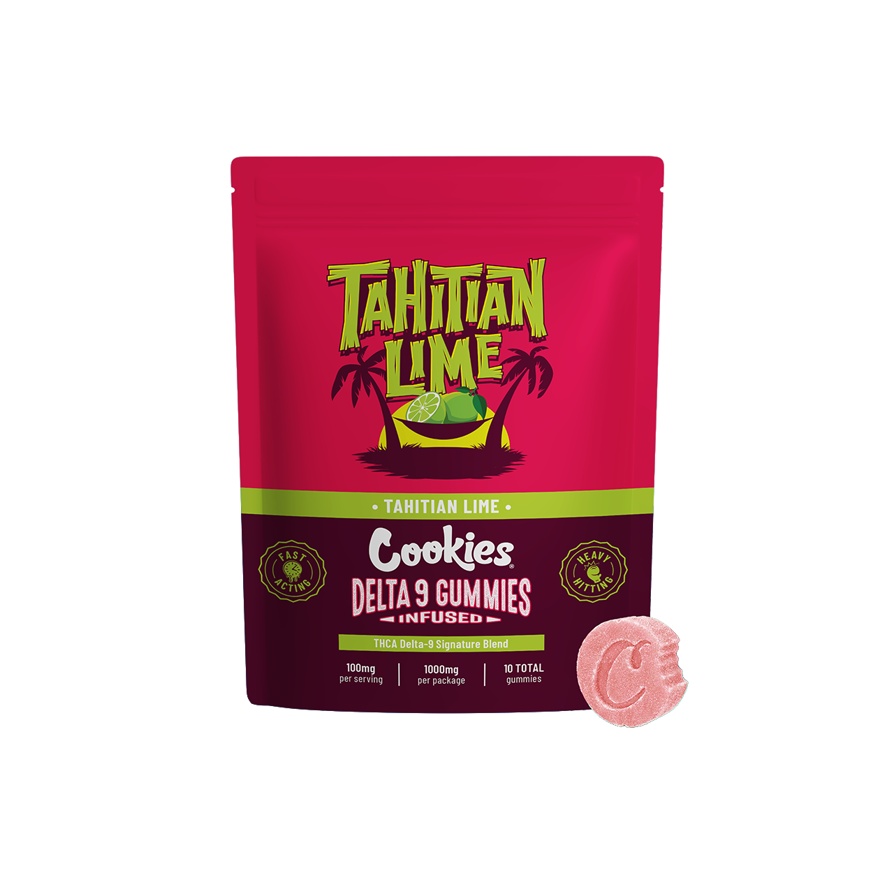 Cookies - THCA Delta 9 Special Blend Infused Gummy Tahitian Lime