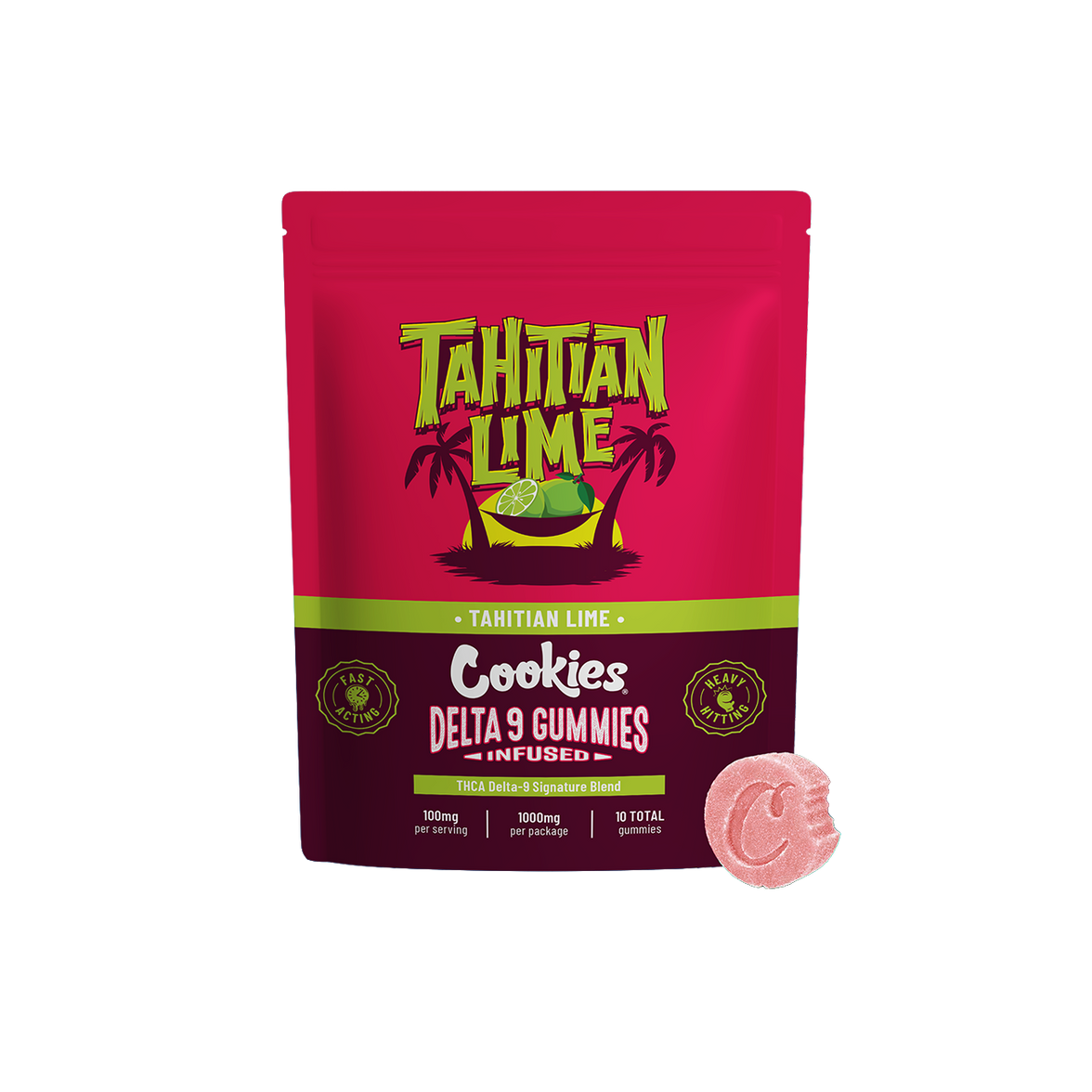 Cookies - THCA Delta 9 Special Blend Infused Gummy Tahitian Lime