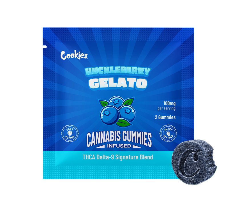 Cookies - THCA/Delta 9 Special Blend Infused Gummy Huckleberry Gelato