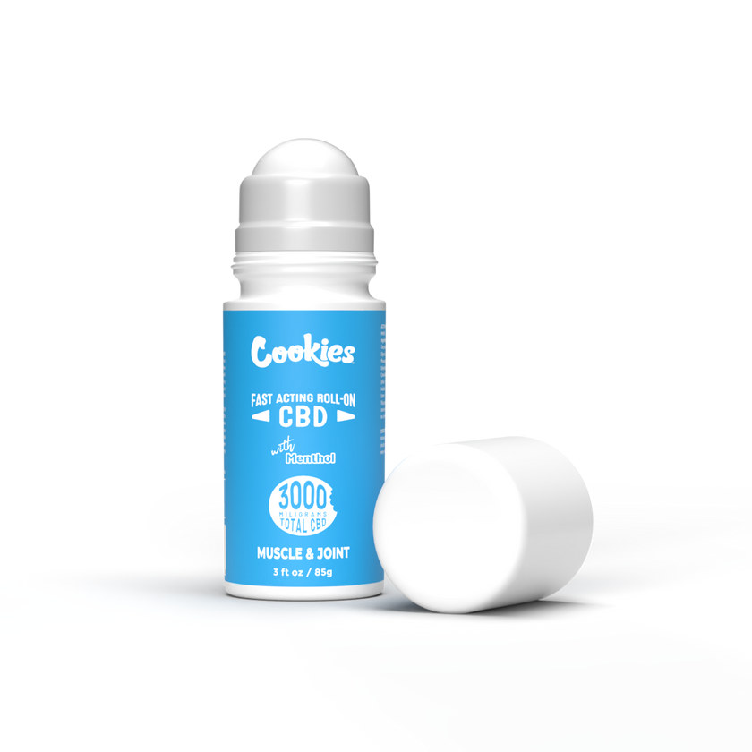 Cookies - CBD 2oz Roll-On Cream w/ Menthol 3000mg Cookies - CBD 2oz Roll-On Cream w/ Menthol 3000mg