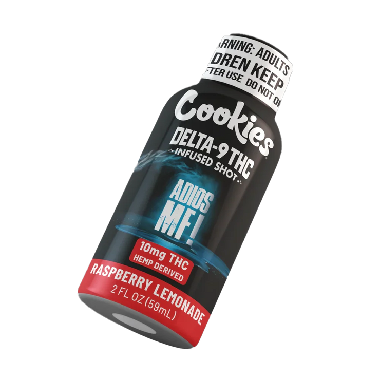 Cookies - D9/THC Infused Shot 10mg - Adios MF