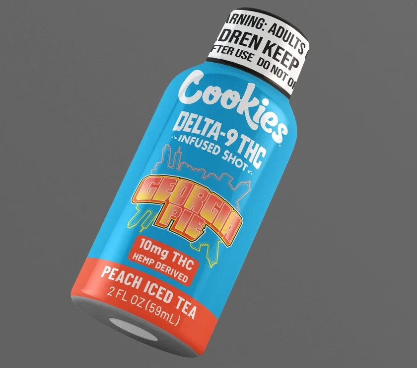 Cookies - D9/THC Infused Shot 10mg - Georgia Pie