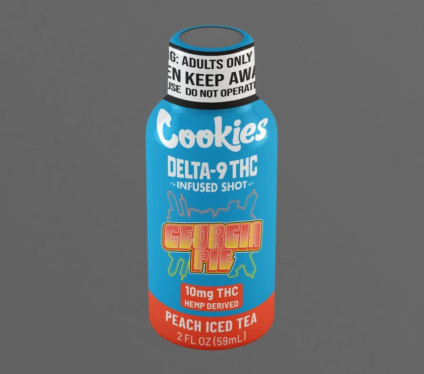 Cookies - D9/THC Infused Shot 10mg - Georgia Pie