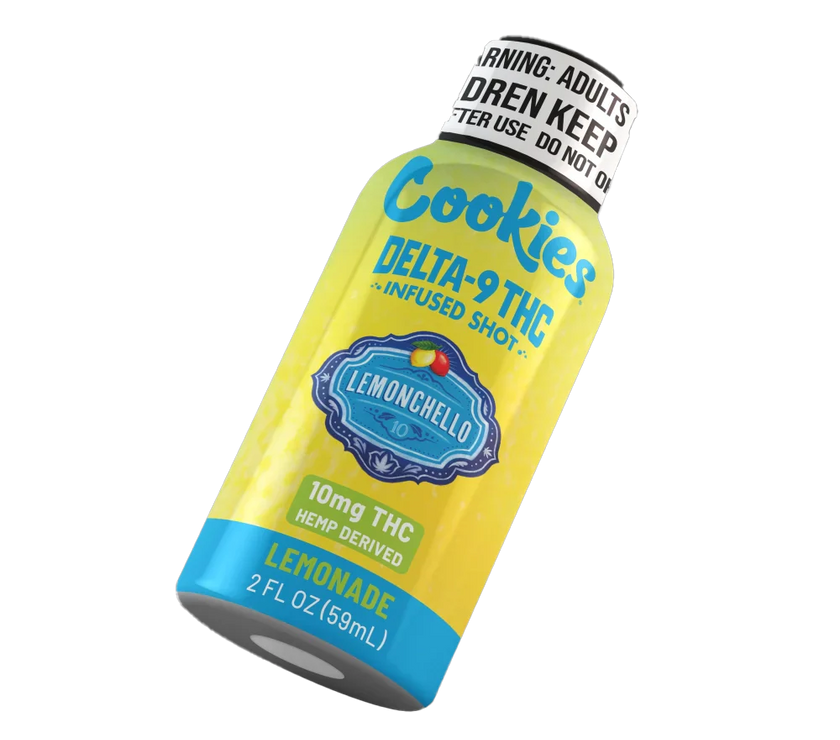Cookies - D9/THC Infused Shot 10mg - Lemoncello