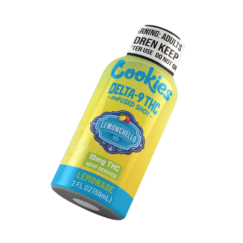 Cookies - D9/THC Infused Shot 10mg - Lemoncello