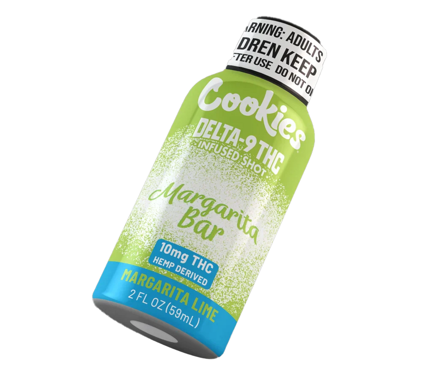 Cookies - D9/THC Infused Shot 10mg - Margarita Bar