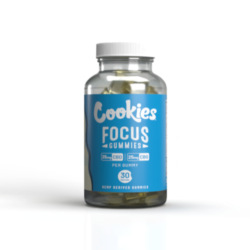 Cookies - CBD/CBG Gummy C-Shape 25mg/25mg - London Pound Cake 30ct Jar