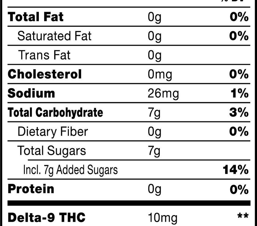 Cookies - Delta 9/THC Mocktail Can 10mg - Georgia Pie - 4 Pack