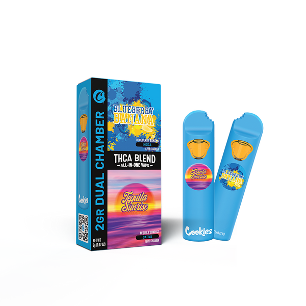 Cookies THCA Dual Chamber Blueberry Banana Tequila Sunrise 2g