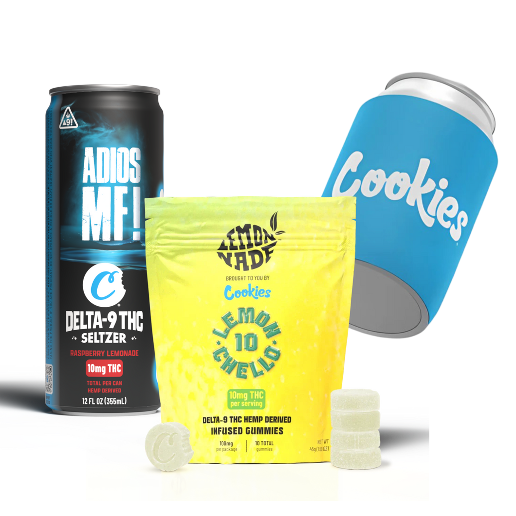 Drinks + Gummies + Koozie Bundle #2