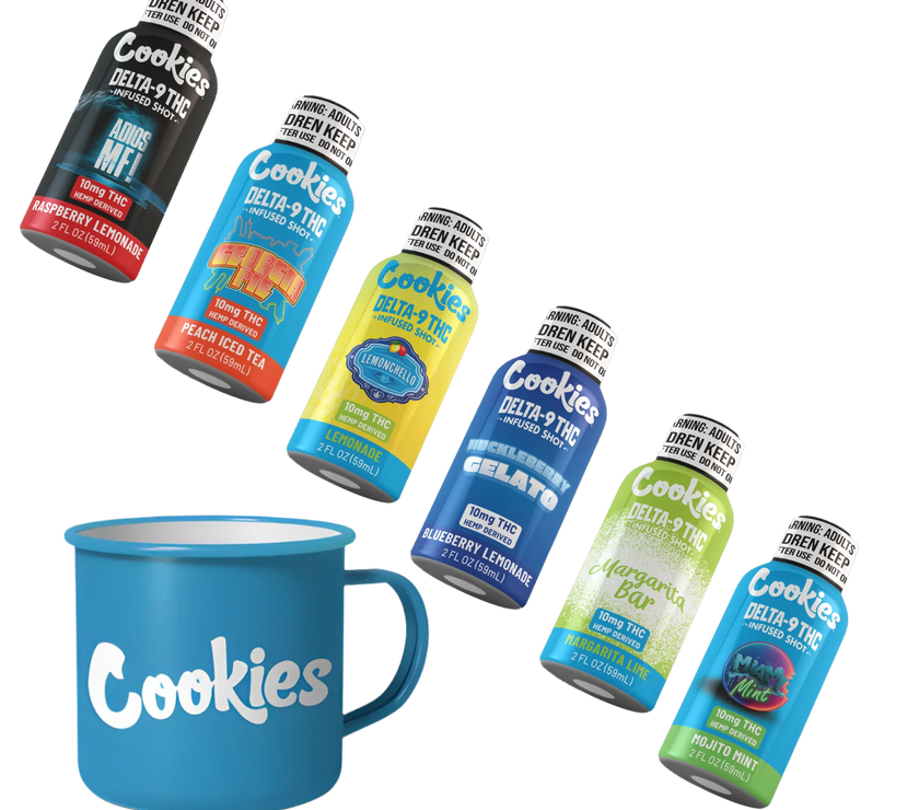Cookies Infused Shots x6 Bundle + FREE MUG