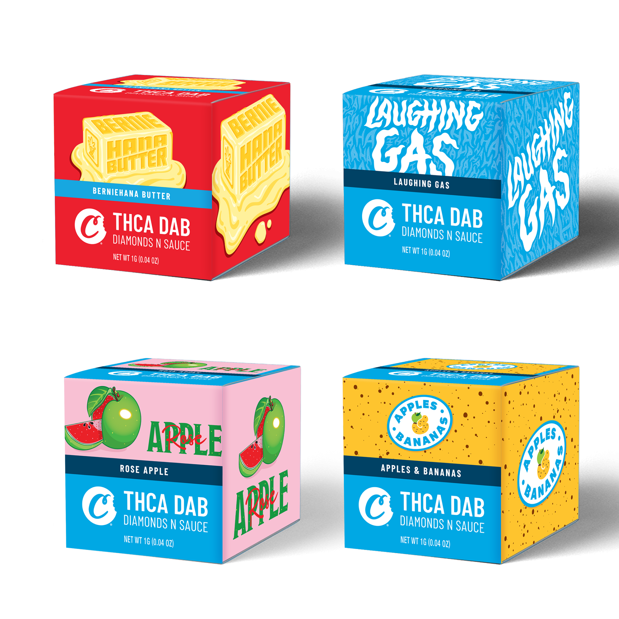 Cookies Concentrates x4 Bundle