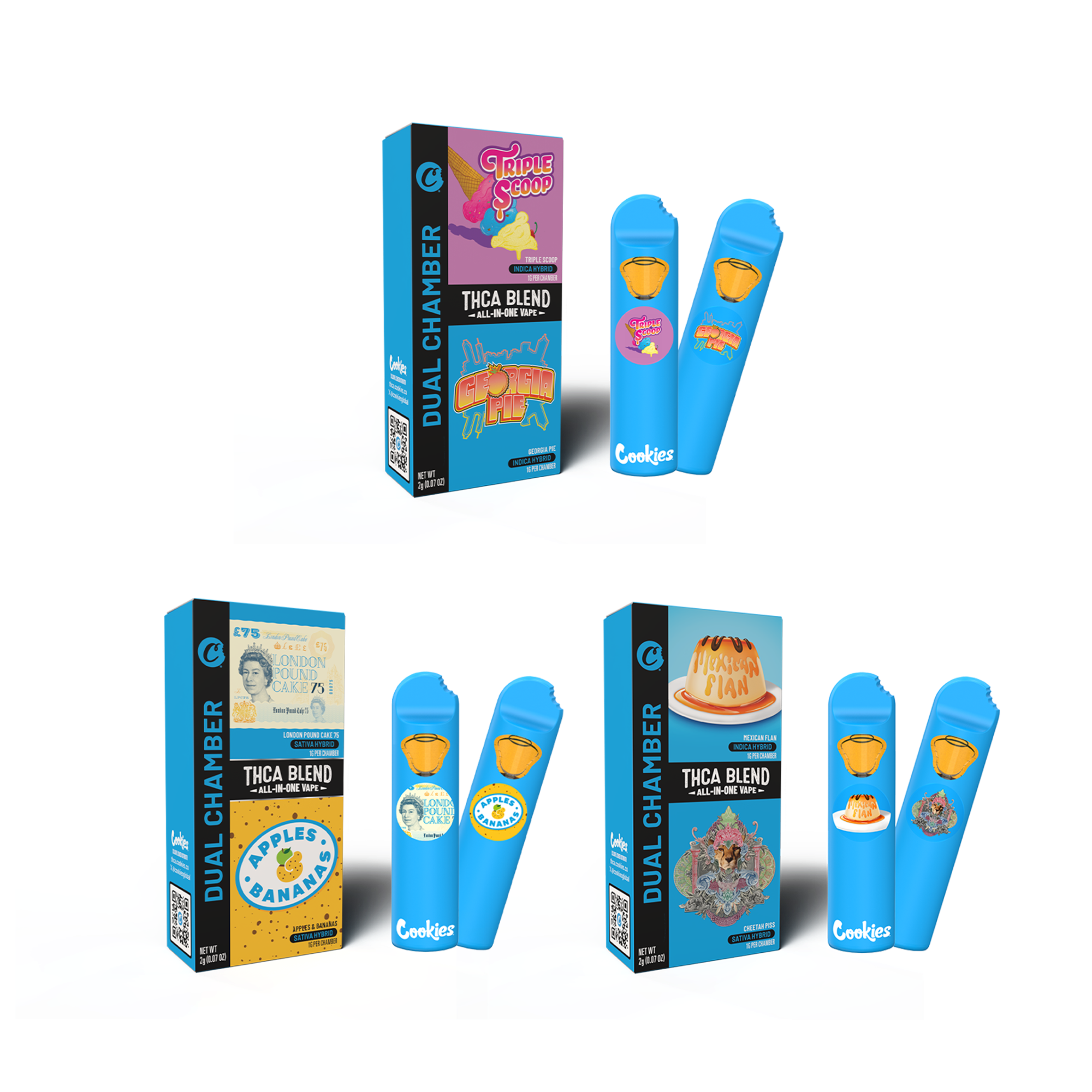 Cookies Dual Chamber x3 Bundle