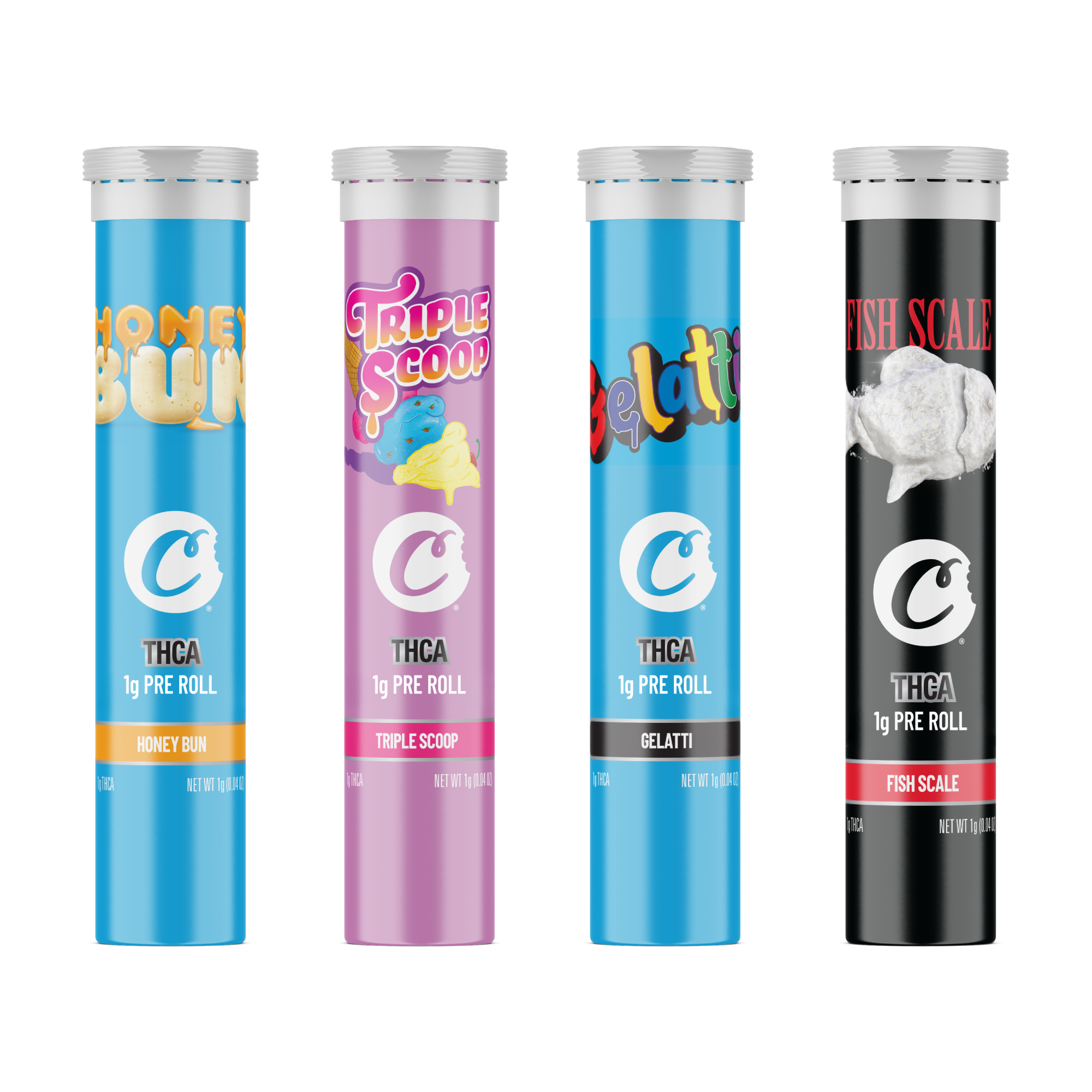 Cookies Non-Infused Pre-Roll x4 Bundle