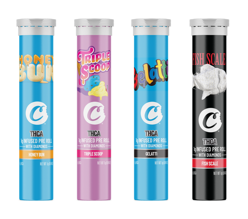 Cookies Infused Pre-Roll x4 Bundle