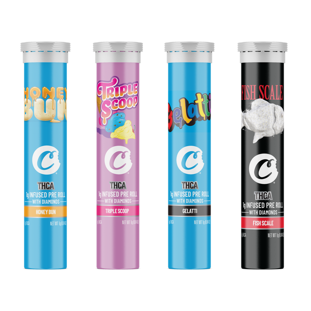 Cookies Infused Pre-Roll x4 Bundle