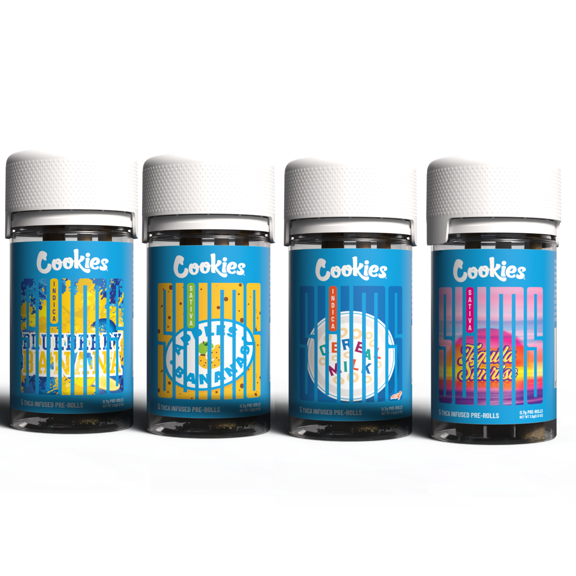 Cookies Pre-Roll Slims x4 Bundle