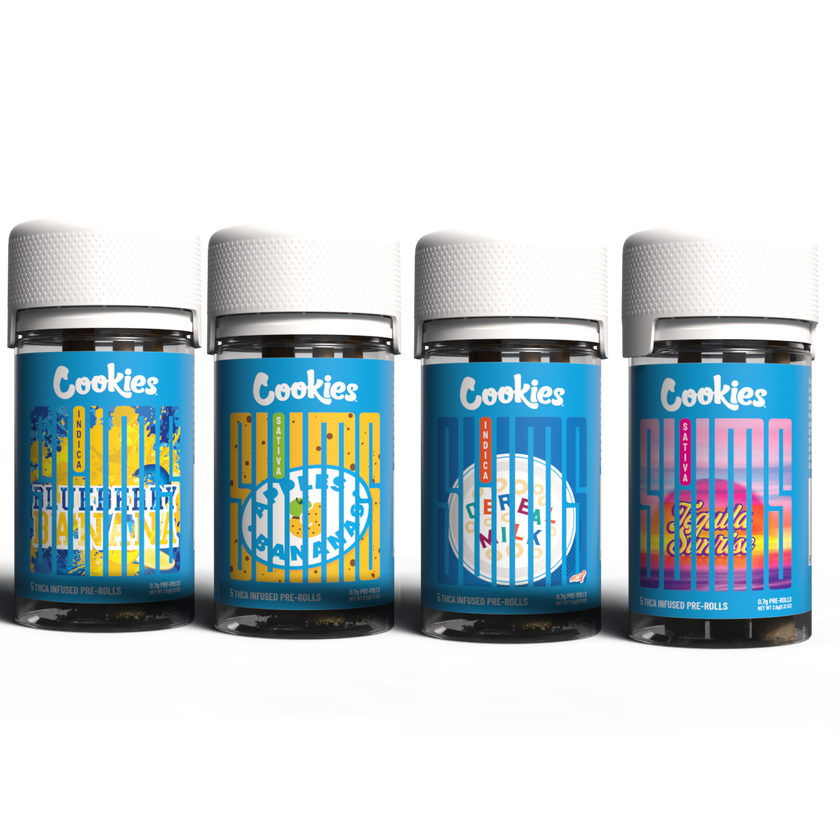 Cookies Pre-Roll Slims x4 Bundle