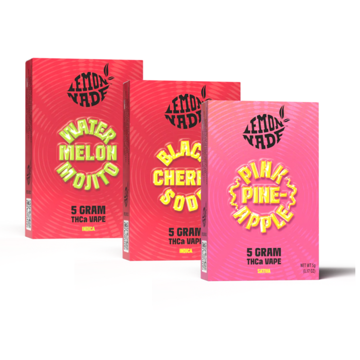 Lemonnade 5g Vape x3 Bundle