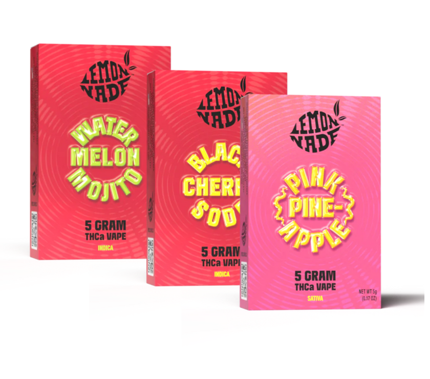 Lemonnade 5g Vape x3 Bundle