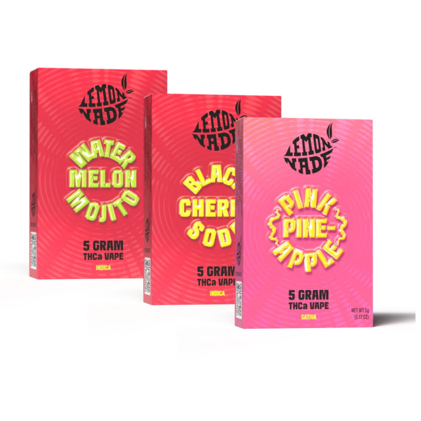 Lemonnade 5g Vape x3 Bundle