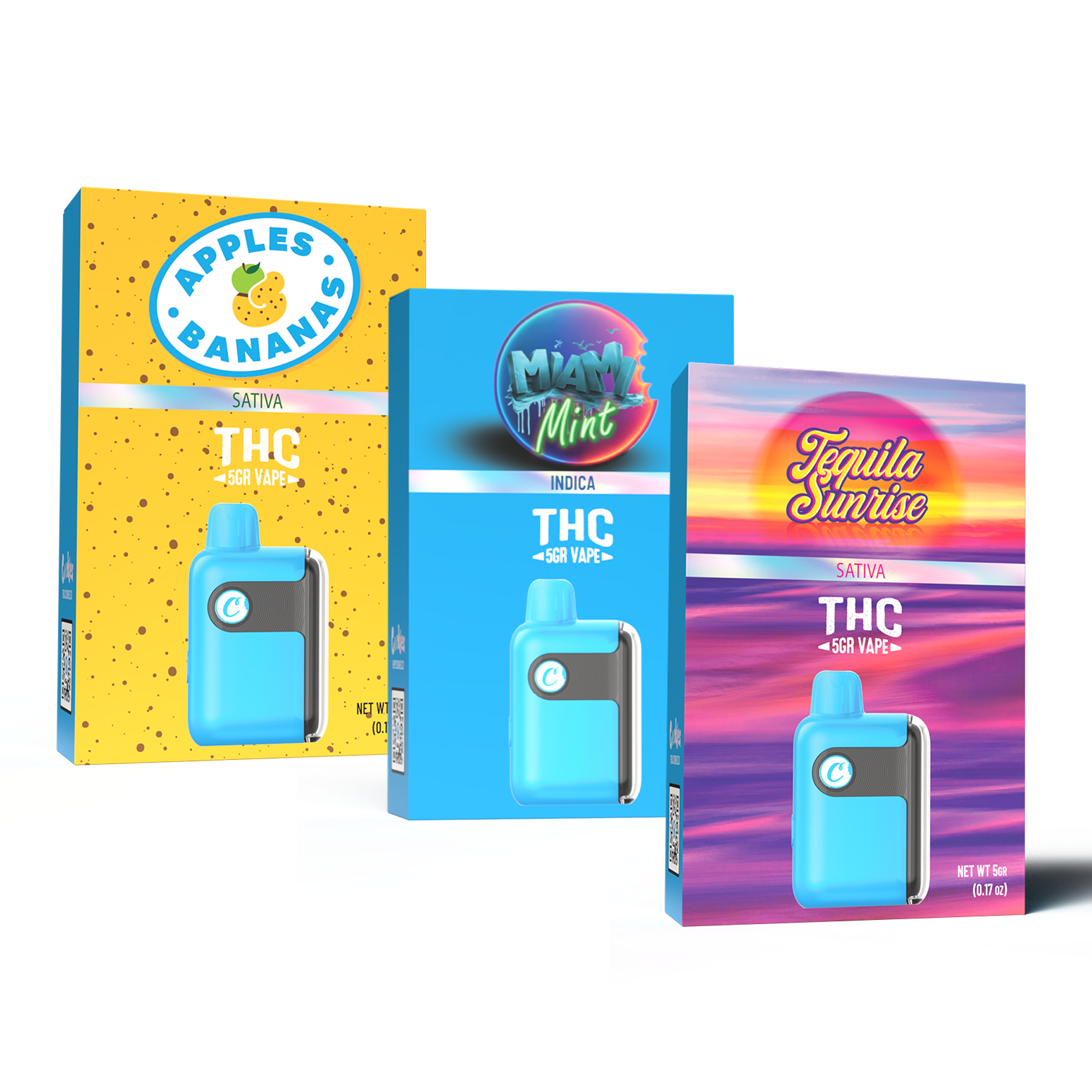 Cookies 5g Vapes x3 Assorted Bundle