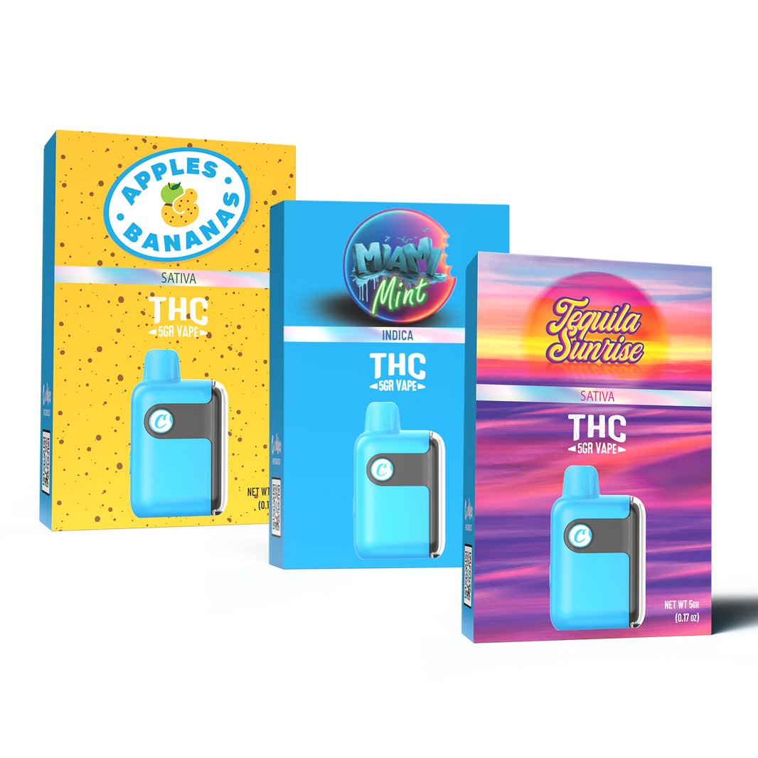 Cookies 5g Vapes x3 Assorted Bundle
