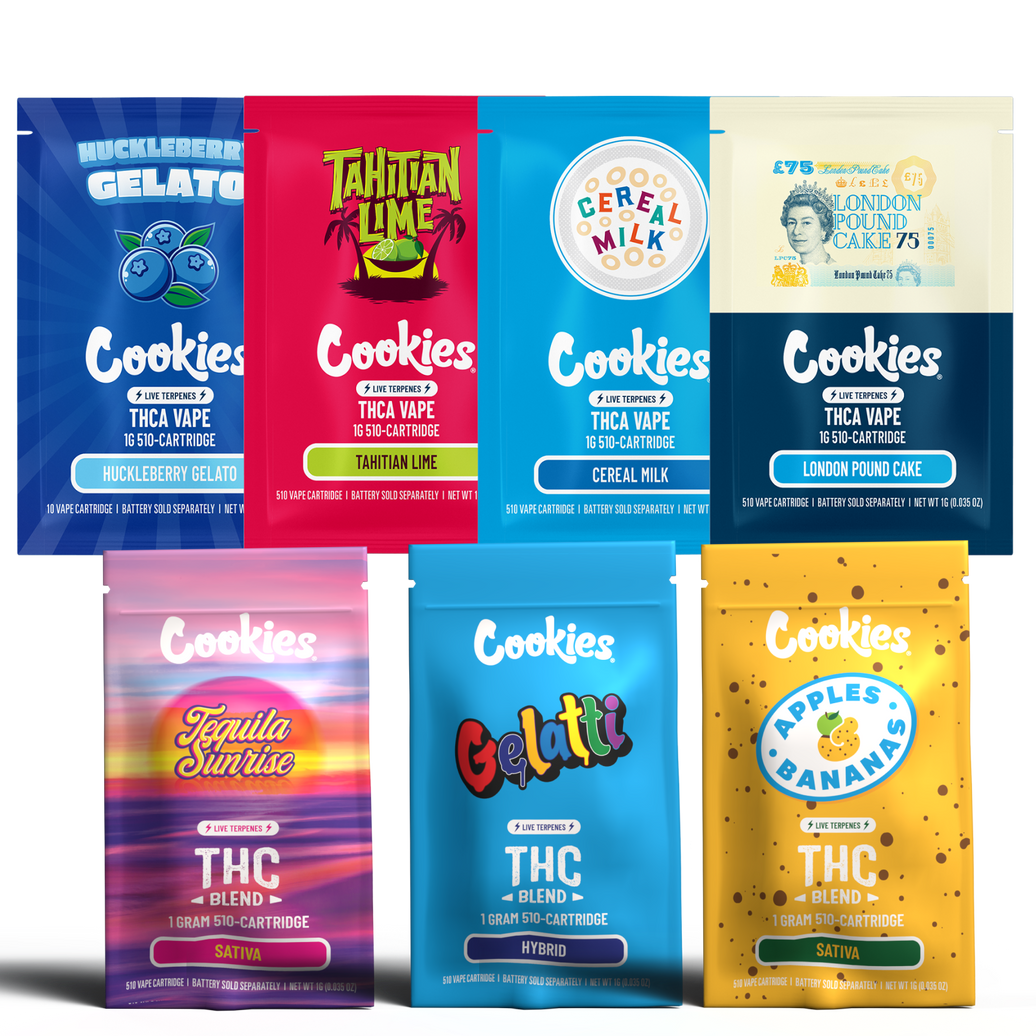 Cookies Cartridges x6 Assorted Bundle