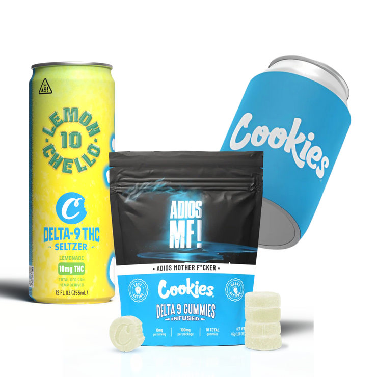 Drinks + Gummies + Koozie Bundle #1