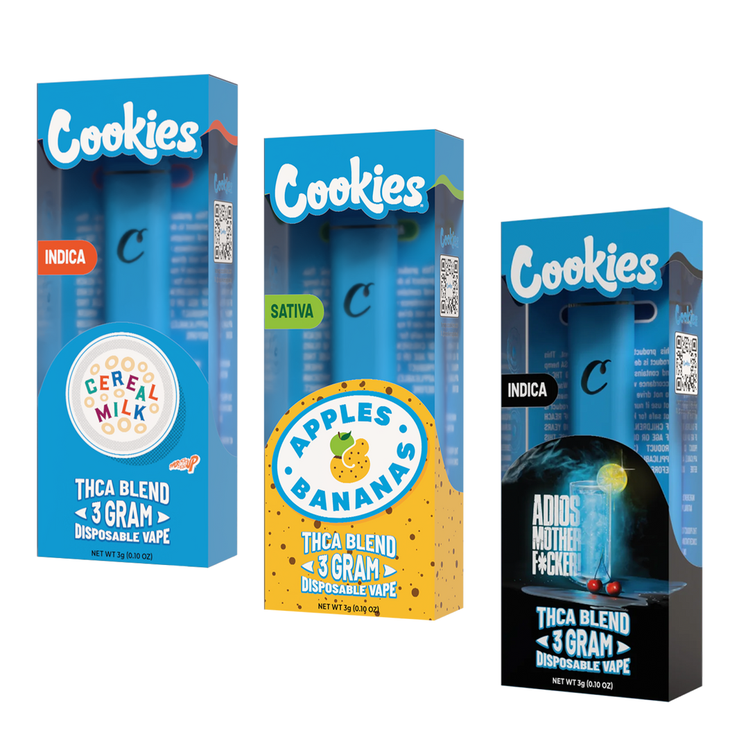 Cookies 3g Vape x3 Assorted Bundle