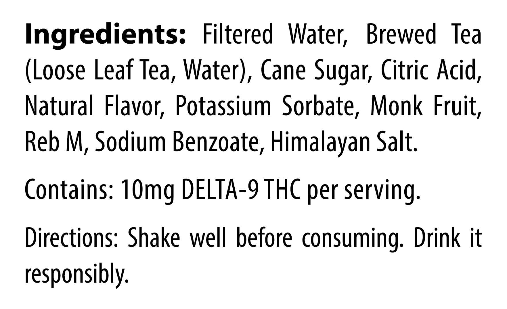 Cookies - D9/THC Infused Shot 10mg - Georgia Pie