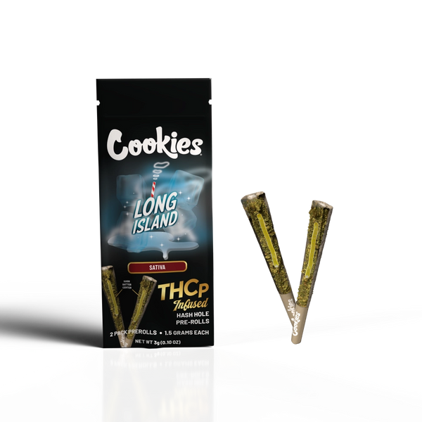 リラクゼーショングッズ Tropical Cookie HHBD & CRDB 1ml Cookies – THCP Infused Hashhole 1.5g – Long Island