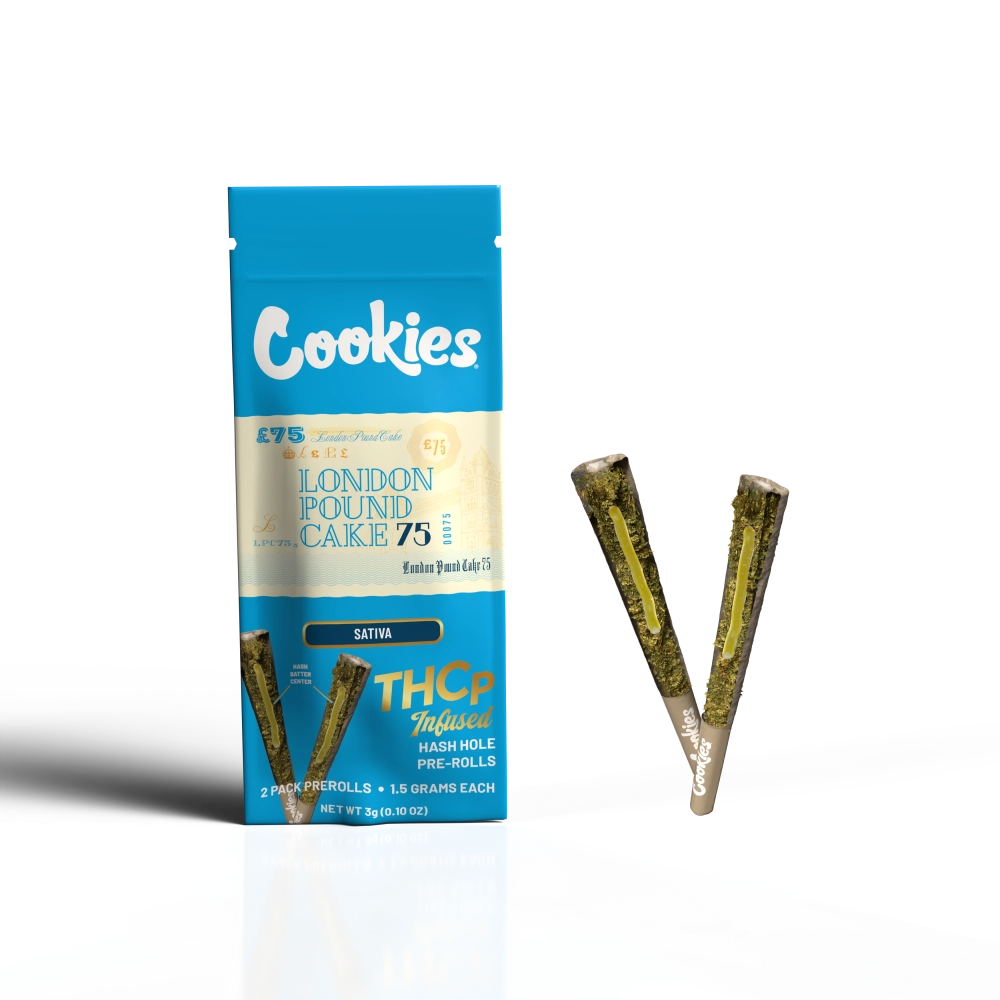Cookies THCP Infused Hashhole 1.5g London Pound Cake Cookies THCP Infused Hashhole 1.5g London Pound Cake