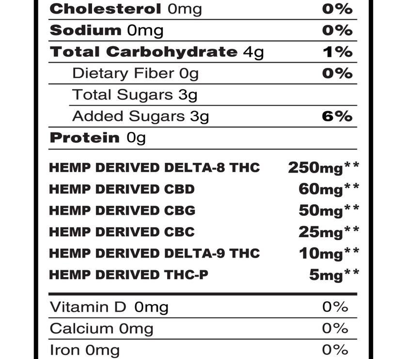 Cookies - Hemp Signature Blend Gummy 400mg - Clear - Hawaiian Rain - 30ct Jar