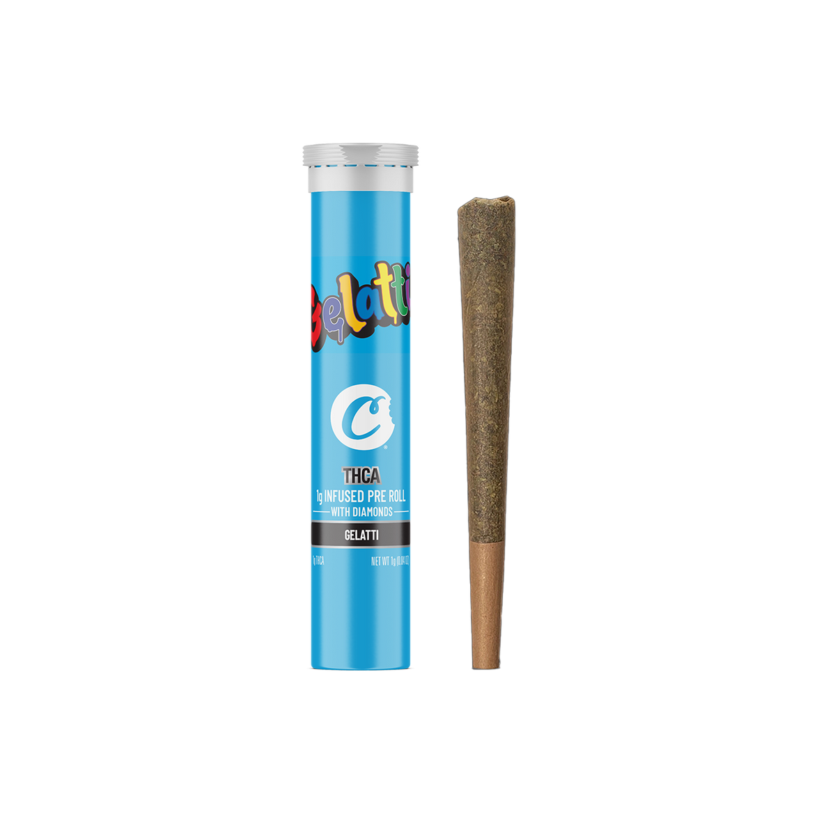 Cookies - THCA Pre-roll 1g Infused - Gelatti