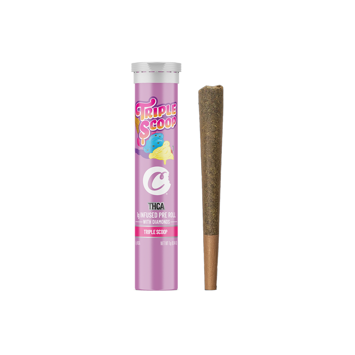 Cookies - THCA Pre-Roll Triple Scoop 1g