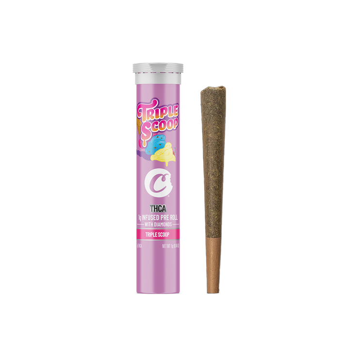 Cookies - THCA Pre-roll 1g Non-Infused - Triple Scoop