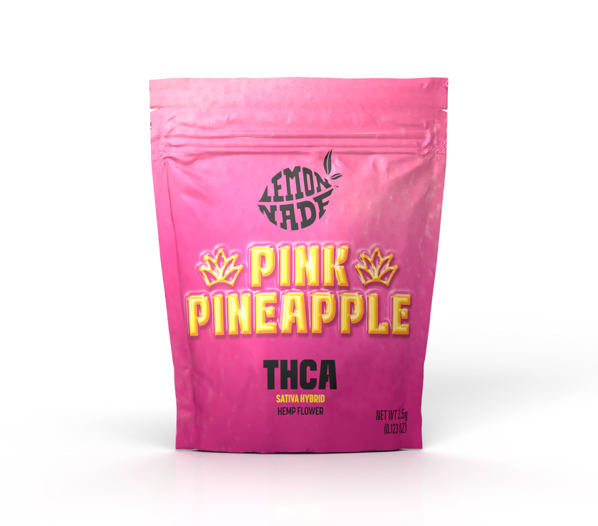 LemonNade - THCA Blend Flower 3.5g Bag - Pink Pineapple