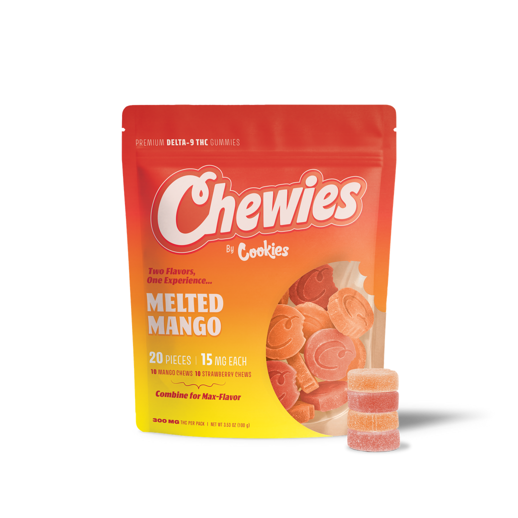 Cookies - Chewies Gummy 15mg - Melted Mango