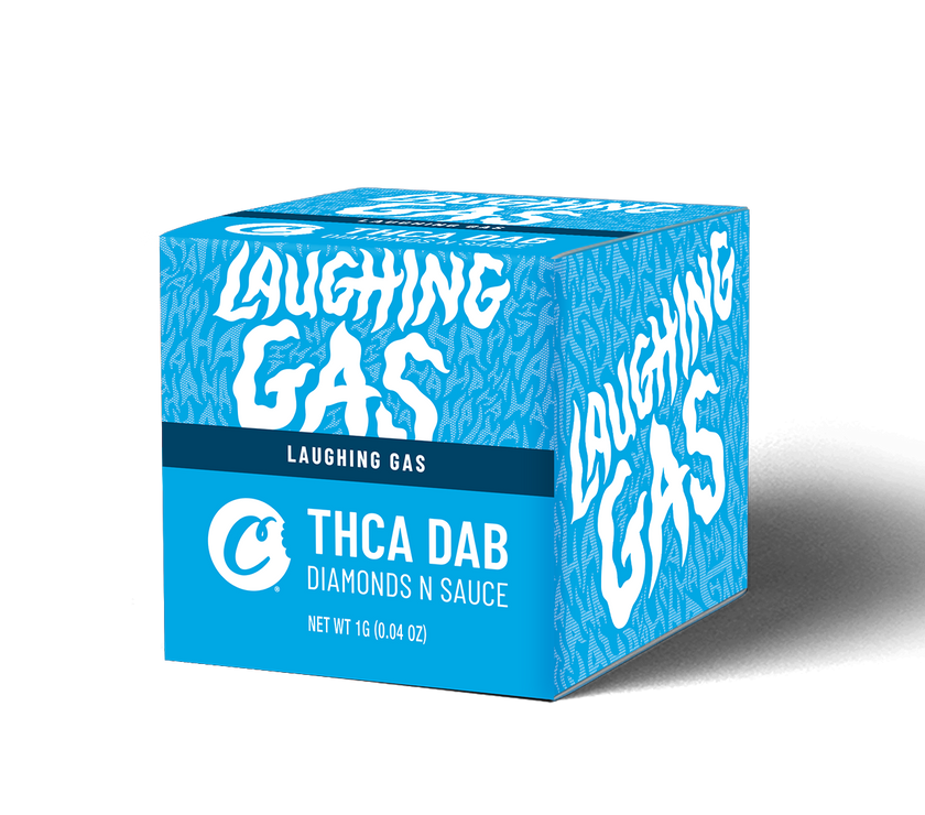 Cookies - THCA Dab Diamonds N Sauce Laughing Gas 1g