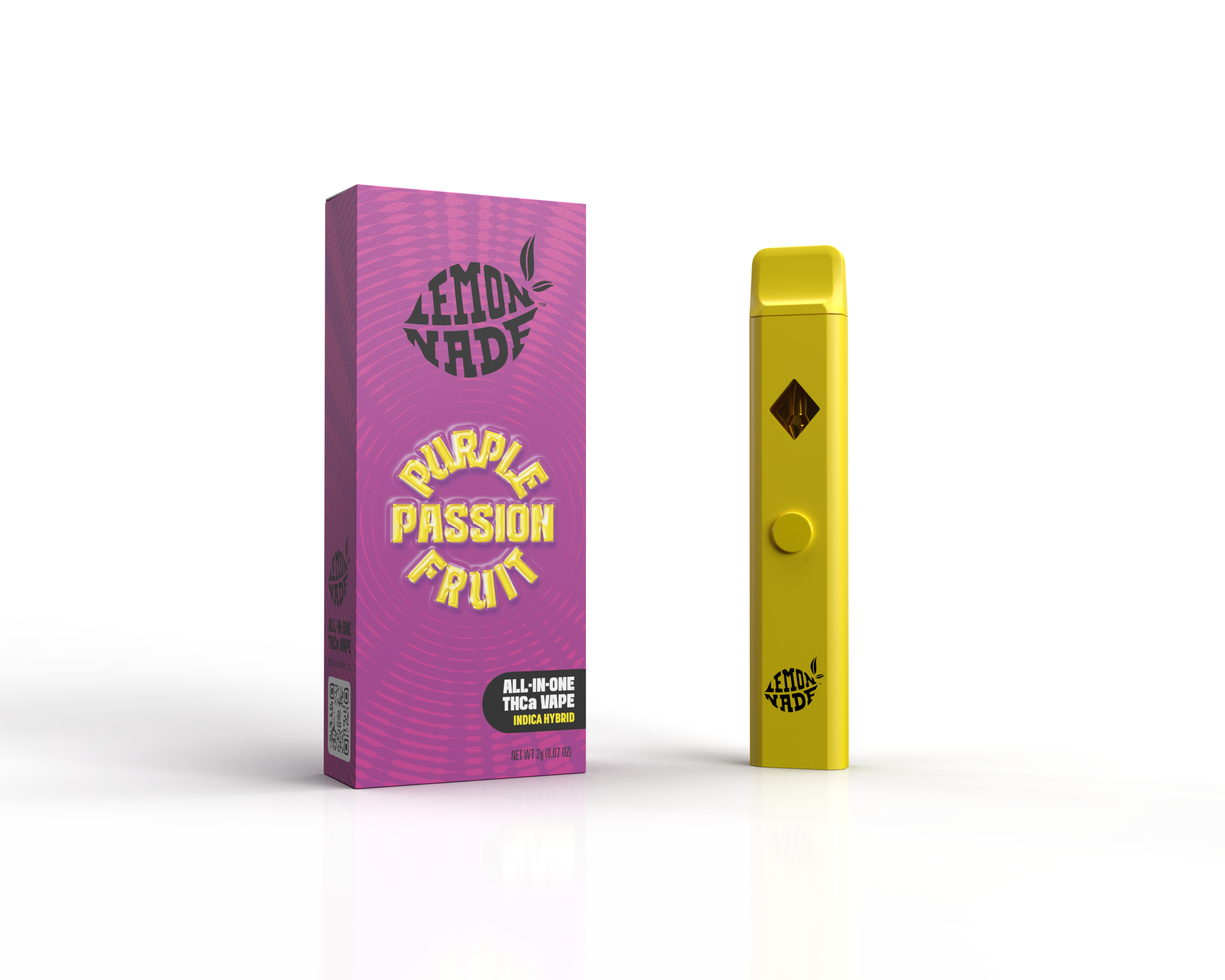 LemonNade - Blend Disposable 2ml - Purple Passionfruit LemonNade - Blend Disposable 2ml - Purple Passionfruit
