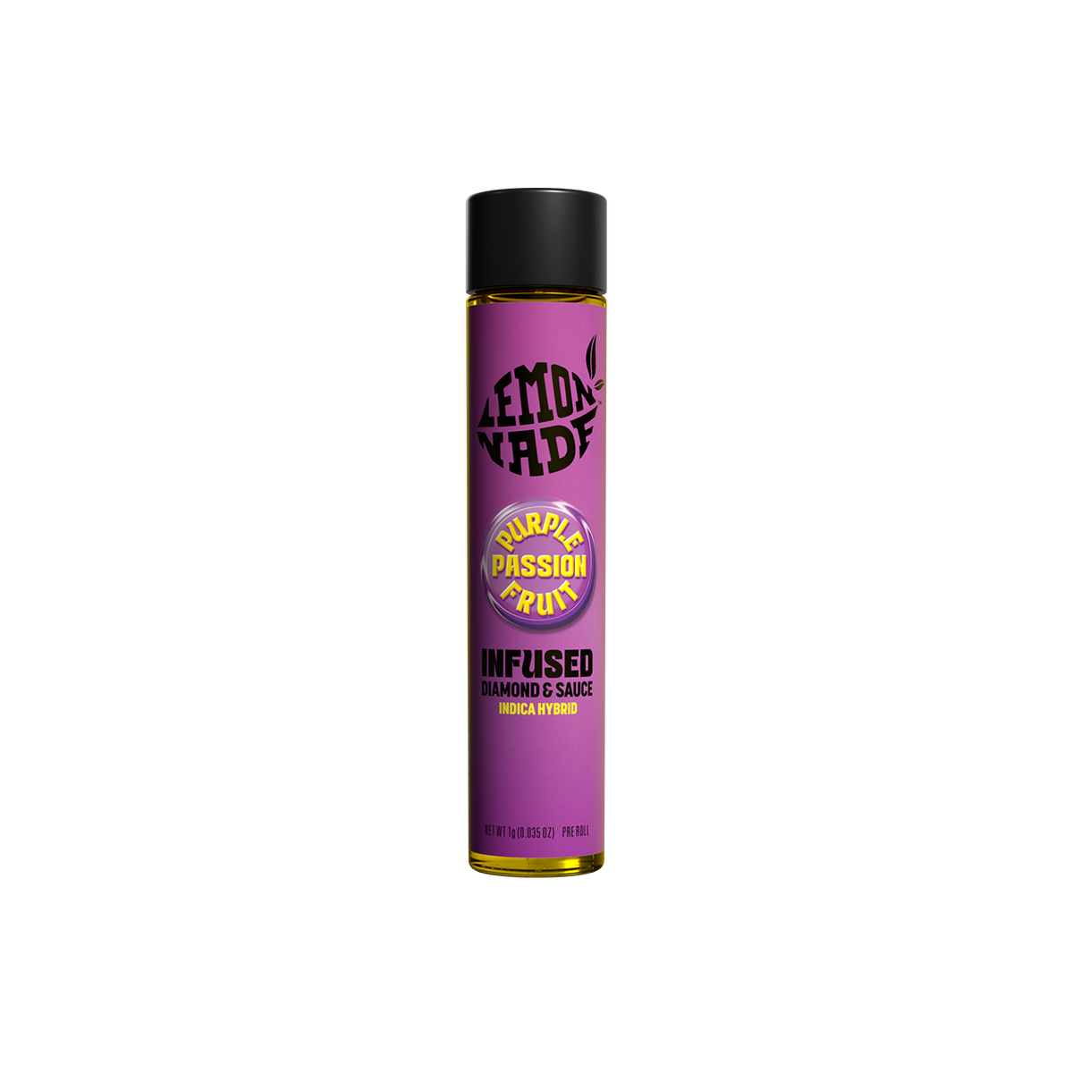 LemonNade - Blend w/ Diamonds Pre-Roll 1g - Purple Passionfruit