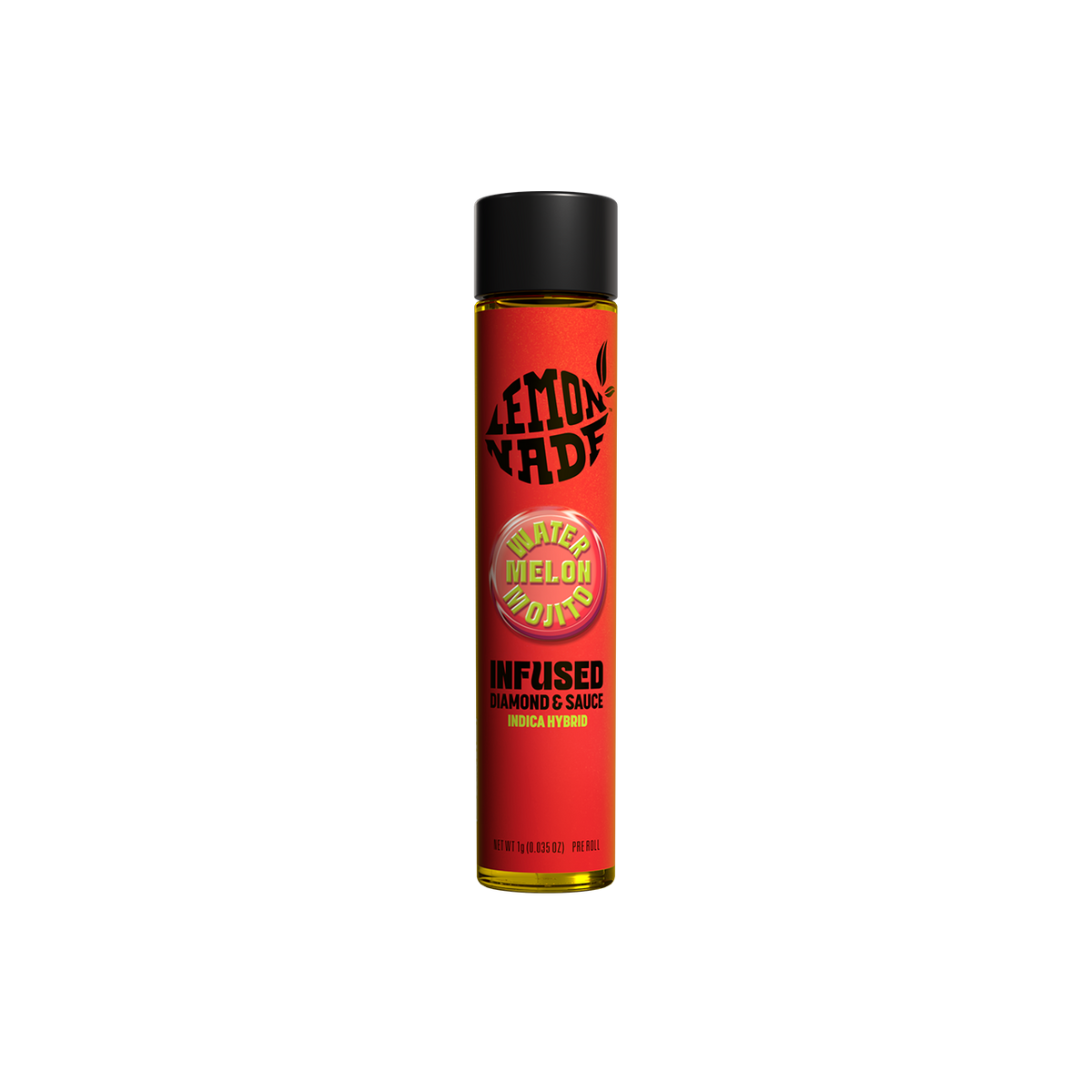 LemonNade - Blend w/ Diamonds Pre-Roll 1g - Watermelon Mojito