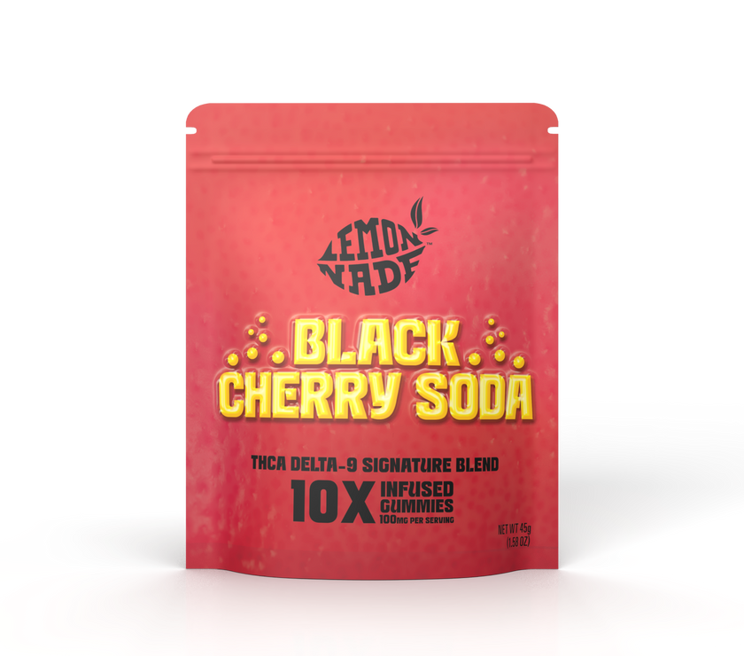 LemonNade - THCA Delta 9 Blend Gummies - Black Cherry Soda