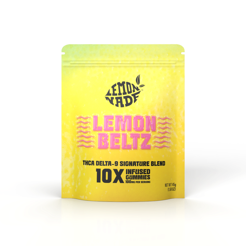LemonNade - THCA Delta 9 Blend Gummies Bag - Lemon Beltz